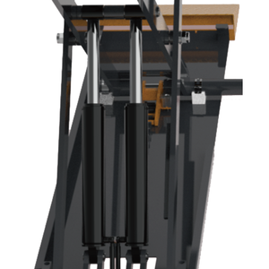 Offre Spéciale <span class=keywords><strong>1</strong></span>.4M déverrouillage électrique quatre cylindres <span class=keywords><strong>Mobile</strong></span> mi-position ciseaux voiture ascenseur <span class=keywords><strong>mobile</strong></span> ciseaux véhicule Machine de levage - Product Image 3