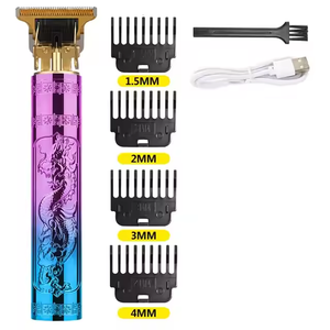 Gradient Color T9 <span class=keywords><strong>Tondeuse</strong></span> à <span class=keywords><strong>cheveux</strong></span> électrique rechargeable 400mAh <span class=keywords><strong>Tondeuse</strong></span> à barbe avec lames en acier inoxydable pour hommes femmes <span class=keywords><strong>coupe</strong></span> de <span class=keywords><strong>cheveux</strong></span> - Product Image 1
