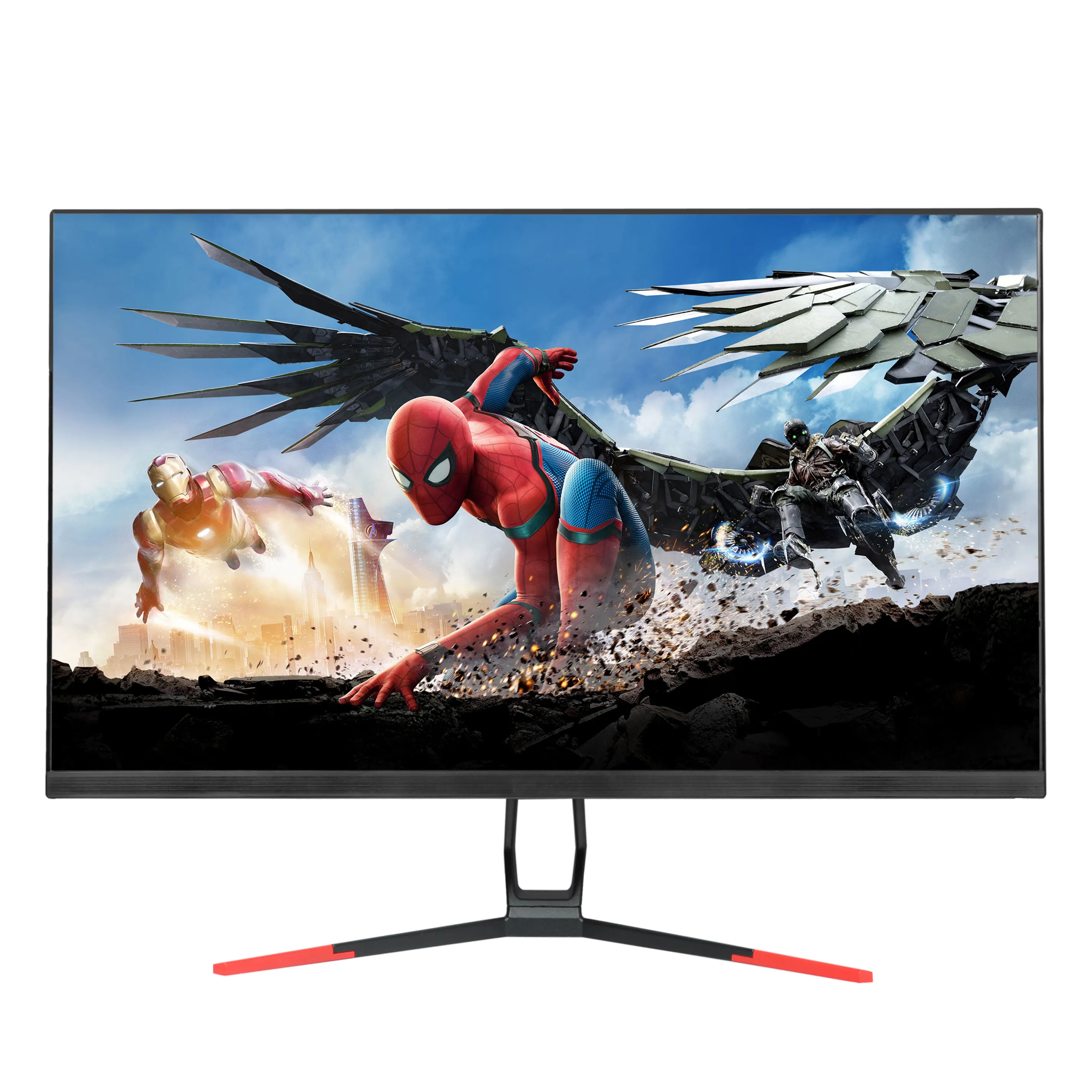 Monitor Komputer Layar Lebar Monitor Game LCD 144Hz 16:9 27 Inci Grosir Monitor Game Lengkung