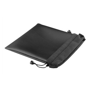 Estuche de Almacenamiento de Cuero PU para Auriculares Bluetooth, Bolsa con Cordón para Auriculares, Forrado con Forro Polar para Protección Contra Golpes y Caídas - Product Image 2