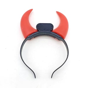 Diadema <span class=keywords><strong>con</strong></span> <span class=keywords><strong>Cuernos</strong></span> Luminosos LED para Halloween, Diadema <span class=keywords><strong>con</strong></span> <span class=keywords><strong>Cuernos</strong></span> <span class=keywords><strong>de</strong></span> <span class=keywords><strong>Diablo</strong></span> Brillantes, Artículos para Eventos <span class=keywords><strong>de</strong></span> Halloween, Recuerdos para Fiestas - Product Image 1