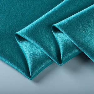 200 + 색상 미국 크리스탈 새틴 원단 100% 폴리에스터 통기성 부드러운 터치 160gsm 150cm 이끼 크레이프 여아 의류 - Product Image 4