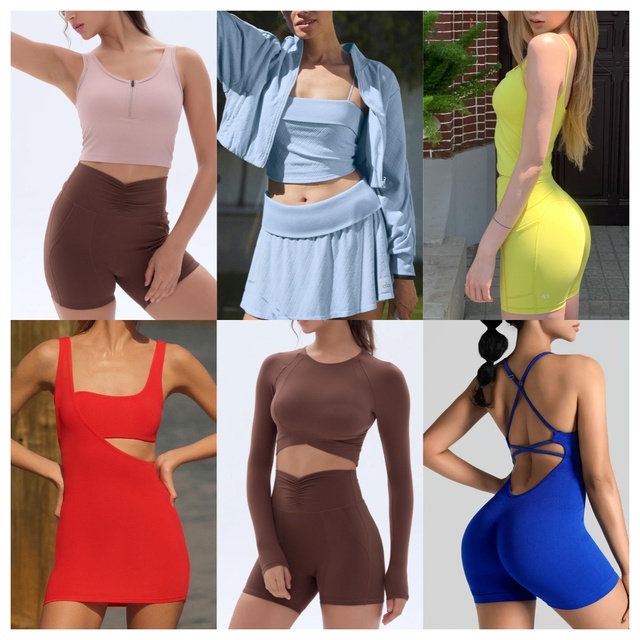J Clearance Sale - 2025 Second-hand Women's Clothing - Sexy Trendy Yoga Wear Mixed Styles - in Stock for Wholesale