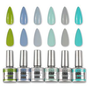 Esmalte de Uñas en Gel Modelones, Set de 6 Colores Otoñales, Dorado Brillante, Naranja, Marrón Oscuro, Arte de Uñas, Manicura DIY, Salón, Hogar, Sin Parabenos - Product Image 6