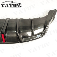 Diffuseur arrière vertical en fibre de carbone pour Tesla Model Y, directement de l'usine, pour Tesla Model Y, diffuseur arrière, lèvre de pare-chocs arrière