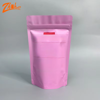 Sachet Doypack Personnalisé en Mylar et Feuille d'Aluminium de Qualité Alimentaire avec Logo Imprimé pour Emballage Café et Thé, Sac à Fermeture Éclair Réutilisable