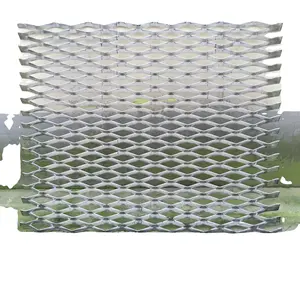 Алюминиевая/стальная стандартная Расширенная металлическая сетка с порошковым покрытием для продажи