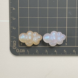 Mini moda nueva nube encantadora con agujero resina joyería cuentas ajuste niñas Bubblegum collar pendiente pulsera fabricación <span class=keywords><strong>de</strong></span> joyas - Product Image 3