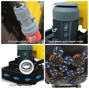 Meuleuse de sol époxy directe d'usine Nouvel aspirateur d'<span class=keywords><strong>occasion</strong></span> Meuleuse de béton de construction automatique/manuelle - Product Image 5