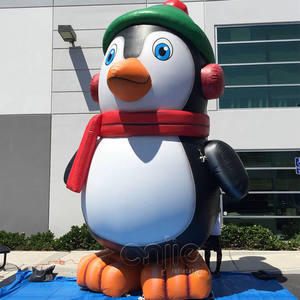PVC Advertising Inflatables Inflatable Floating Advertising <strong>Balloon</strong> Large Vinyl Helium Parade <strong>Balloons</strong> Penguins - Product Image 6