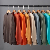 Sweat-shirts à col rond pour hommes de haute qualité personnalisés avec logo imprimé ou brodé, design en coton 100% doux pour un usage décontracté