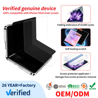 Film Hydrogel TPU Liquide Souple Auto-réparateur Transparent Premium Marque Blanche pour Protection d'Écran de Téléphone Pliable iPhone Duo