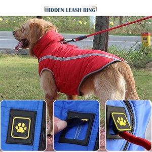 ZMaker, модные зимние пальто для домашних питомцев, костюмы, водонепроницаемая Полиэстеровая одежда для больших собак - Product Image 4