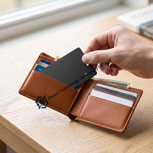 Rastreadores GPS AirTags para tarjetas, paquete de 4, 2 tarjetas, nombre, antirrobo, carbono, SmartFinder, similar a Mini <span class=keywords><strong>ATUVOS</strong></span>, colgante de maleta, años - Product Image 6