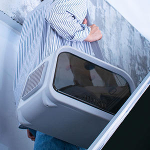 <span class=keywords><strong>Sac</strong></span> de <span class=keywords><strong>transport</strong></span> portable pour animaux de compagnie, grande capacité, avec thermomètre, design transparent, antivol - Product Image 4