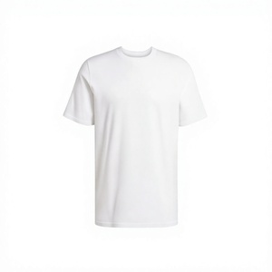 Classic Crewneck 100% Cotton <b>Silk</b> Screen Printed Front Blank Custom Logo 180g Quick Drying Breathable Sport T-<b>Shirt</b> <b>Men</b> Women - Product Image 2