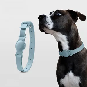 Pet da cổ áo bán buôn Chống Mất Con Chó cổ áo cố định kiên cố với kết nối điện thoại di động chức năng vị trí