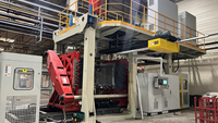 Máquina para Fabricar Tanques IBC de 1000 Litros, Máquina de Moldeo por Soplado para Contenedores de Plástico