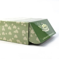 Boîtes en papier plat personnalisées avec logo imprimé, cartons ondulés, boîtes d'expédition en papier kraft découpées et pliées