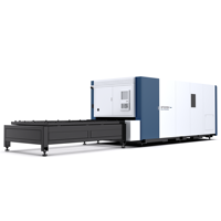 Machine de découpe laser à fibre numérique CNC de haute qualité 3000W pour tôle et tube métallique avec support IA, configuration 3 axes haute vitesse