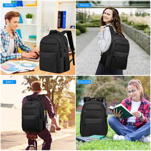 Sac à dos scolaire <span class=keywords><strong>pour</strong></span> adolescents garçons 15,6 pouces avec port de charge USB, antivol, résistant à l'eau, <span class=keywords><strong>pour</strong></span> étudiants, professionnels et hommes d'affaires - Product Image 6