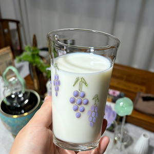 Tasse en verre borosilicate haute résistance à la chaleur, motif floral 3D coloré, <span class=keywords><strong>pour</strong></span> thé, jus, <span class=keywords><strong>lait</strong></span>, café, cadeau - Product Image 5