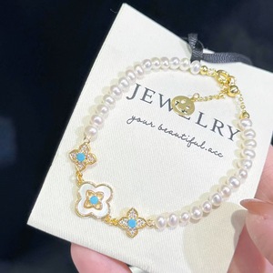 Nueva Pulsera de Cuentas con Flores de Estilo Retro Chino, Temperamento Exquisito, Diseño Único y Versátil, Personalidad Moderna - Product Image 1