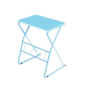 Bureau d'étude coloré 2 pièces, ensemble de chaises pliantes pour étudiants - Product Image 5