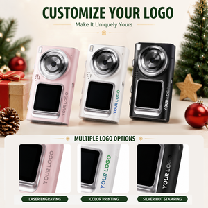 Three Colors Digital <b>Camera</b> CAM-07 4K Mega Pixels Personalized Christmas Gift Box with Custom Logo - Product Image 2