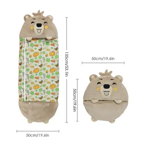 Fabrik Plüsch Kinder Fleece Schlafsack Tier Schlafsack für Kinder Kinder Zhejiang Gopher * Kaninchen * Löwe * Orang-Utan * Biene