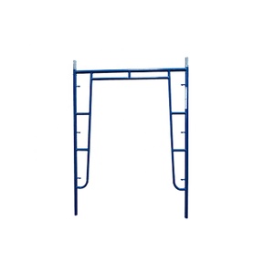 Hệ thống giàn giáo khung thép phong cách truyền thống với sàn Catwalk chéo mạ kẽm và sơn tĩnh điện để xây dựng - Product Image 1