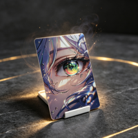 Kartu Pos Souvenir Budaya Kustom 3D UV Holografik Timbul dengan Cetak Digital Desain Multi-Gaya Peri, Hewan, dan Musik