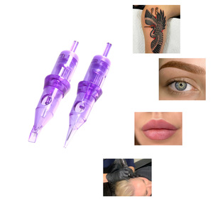 Aguja <span class=keywords><strong>de</strong></span> cartucho PMU, 10 Uds., Kits <span class=keywords><strong>de</strong></span> máquina, herramienta <span class=keywords><strong>de</strong></span> microsombreado <span class=keywords><strong>de</strong></span> Microblading púrpura, <span class=keywords><strong>agujas</strong></span> <span class=keywords><strong>de</strong></span> maquillaje permanente para cejas RL RS - Product Image 6