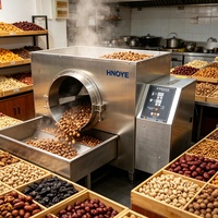 Machine à torréfier les noix de 10 kg, électrique ou à gaz, pour torréfier les noix, le sésame, les céréales et les épices