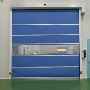 Puerta Rápida de PVC de Alta Velocidad para Cuarto Limpio, Puerta Enrollable Automática, Puerta Industrial para Cuarto Limpio con Purificación Libre de Polvo - Product Image 2