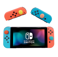Coques de protection colorées 2-en-1 de haute qualité pour joysticks analogiques, pour un confort de jeu amélioré, capuchons de pouce pour Nintendo Switch/Pro
