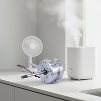 Moteur BLDC à rotor externe à faible vibration et à économie d'énergie pour les petits appareils de refroidissement ménagers