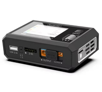Chargeur-déchargeur DC ToolkitRC M7 200W 10A avec écran LCD IPS 2,0 pouces, boîtier plastique, testeur de signal ESC pour batteries Lipo 1-6S, USB 2.1A