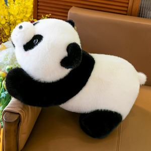 20cm 30cm Super Macio Bonito Pelúcia Animal Brinquedo <span class=keywords><strong>Panda</strong></span> Abraço Bambu Shoot Presente - Product Image 3