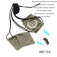 Répulsif à souris 3 en 1, 450V haute tension, haute puissance, ultrasonique, écologique, alimenté par batterie de voiture, ABS, répulsif à rongeurs, intérieur