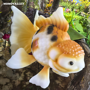 Momovalley Lumière LED interactive dynamique motif poisson rouge avec bulles exhalées, éclairage paysager de spectacle féerique somptueux - Product Image 3