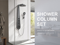 Nouvelle Collection 2026 : Système de Douche Mural pour Salle de Bain, Colonne de Douche Pluie 4 Fonctions, Ensemble de Douche Pluie pour Salle de Bain