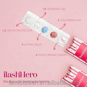 Base <span class=keywords><strong>de</strong></span> cystéamine coréenne Last Lift Mini Blister 2-en-1 pour lamination des sourcils et permanente des <span class=keywords><strong>cils</strong></span>, système DIY pour usage domestique et professionnel, meilleure vente - Product Image 2