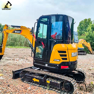 Excavadora Sany Ultra Compact Zero Tail Swing y gran flexibilidad SY35U Excavadoras usadas para aplicaciones en interiores - Product Image 2