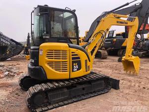 Mini-excavatrice hydraulique Komatsu PC55MR PC55 d'occasion à vendre – Modèles PC 55, 56, 60 (5 tonnes, 6 tonnes) en stock - Product Image 4