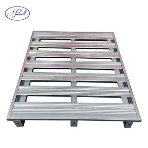 Personalizzabile resistente 1200X800 acciaio zincato agricoltura <span class=keywords><strong>Europallet</strong></span> unico affrontato magazzino industriale Pallet piano per - Product Image 1