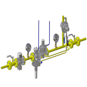 Ensemble de régulateur de pression et manomètre Wika Emerson Fisher 299H pour le contrôle de la pression/débit - Product Image 5