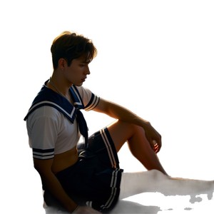 Passionate and provocative male servant school uniform student outfit sexy lingerie crossdressing couple interaction uniform - Product Image 5