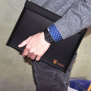 CUSTOM High Quality Fire Water Resistant Office <b>Document</b> <b>Bag</b> Fireproof File Collection <b>Bag</b> Folder Pattern Business Office Use - Product Image 5