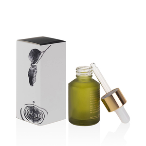 Flaconi Contagocce in Vetro <span class=keywords><strong>Verde</strong></span> <span class=keywords><strong>Oro</strong></span> con Spalla Inclinata per Cosmetici, Oli Essenziali e Oli per Capelli - Product Image 1